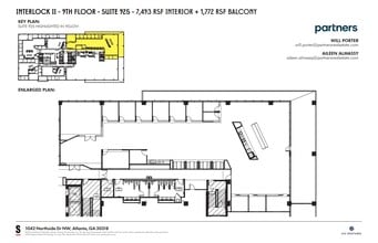 1042 Northside Dr NW, Atlanta, GA à louer Plan d’étage- Image 1 de 1