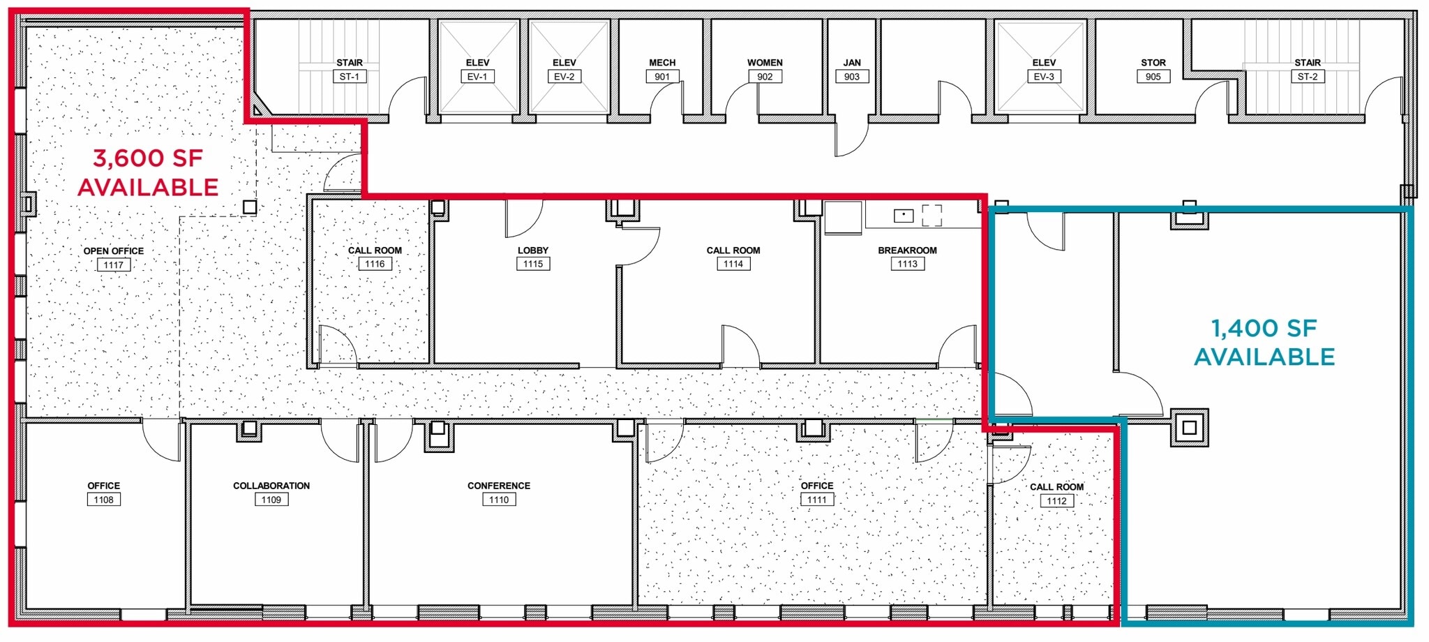 1627 Main St, Kansas City, MO à louer Plan d’étage- Image 1 de 1