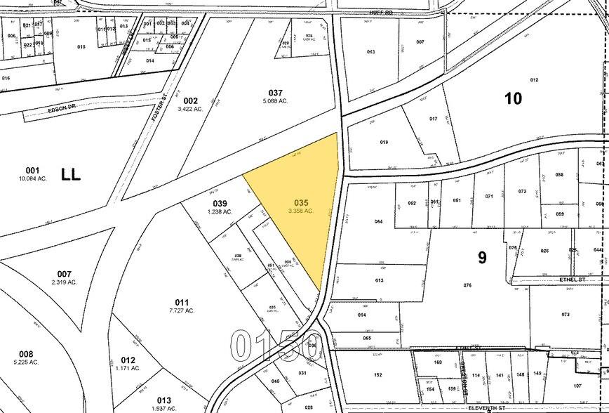 1170 Howell Mill Rd NW, Atlanta, GA à louer - Plan cadastral - Image 2 de 8