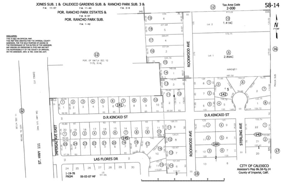 1625 Rockwood Ave, Calexico, CA for lease - Primary Photo - Image 1 of 1