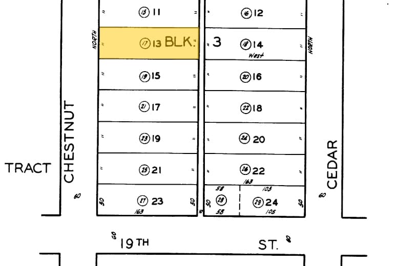 1940 Chestnut Ave, Long Beach, CA for sale - Plat Map - Image 2 of 10