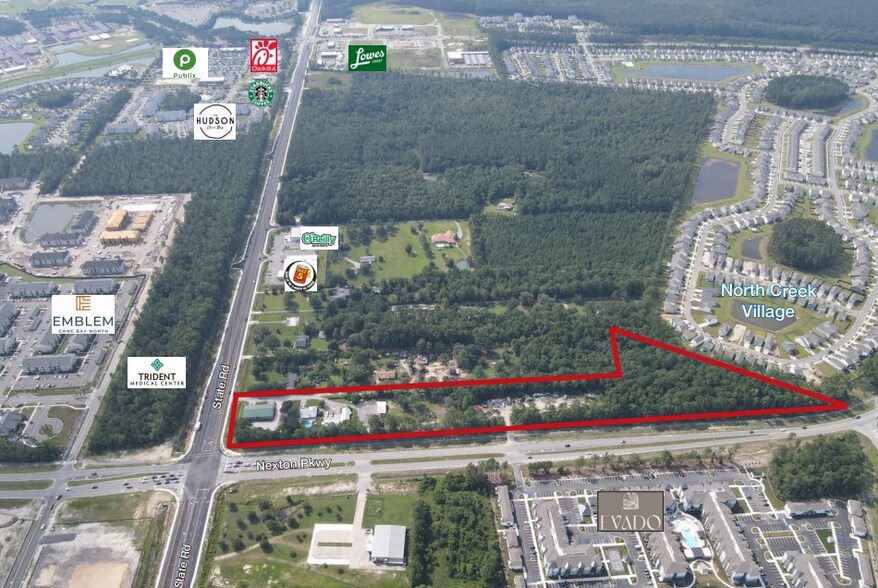 Nexton Pky, Summerville, SC for lease - Aerial - Image 2 of 3