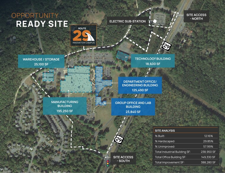 Route 29 Innovation Campus portfolio of 5 properties for sale on LoopNet.ca - Site Plan - Image 2 of 2