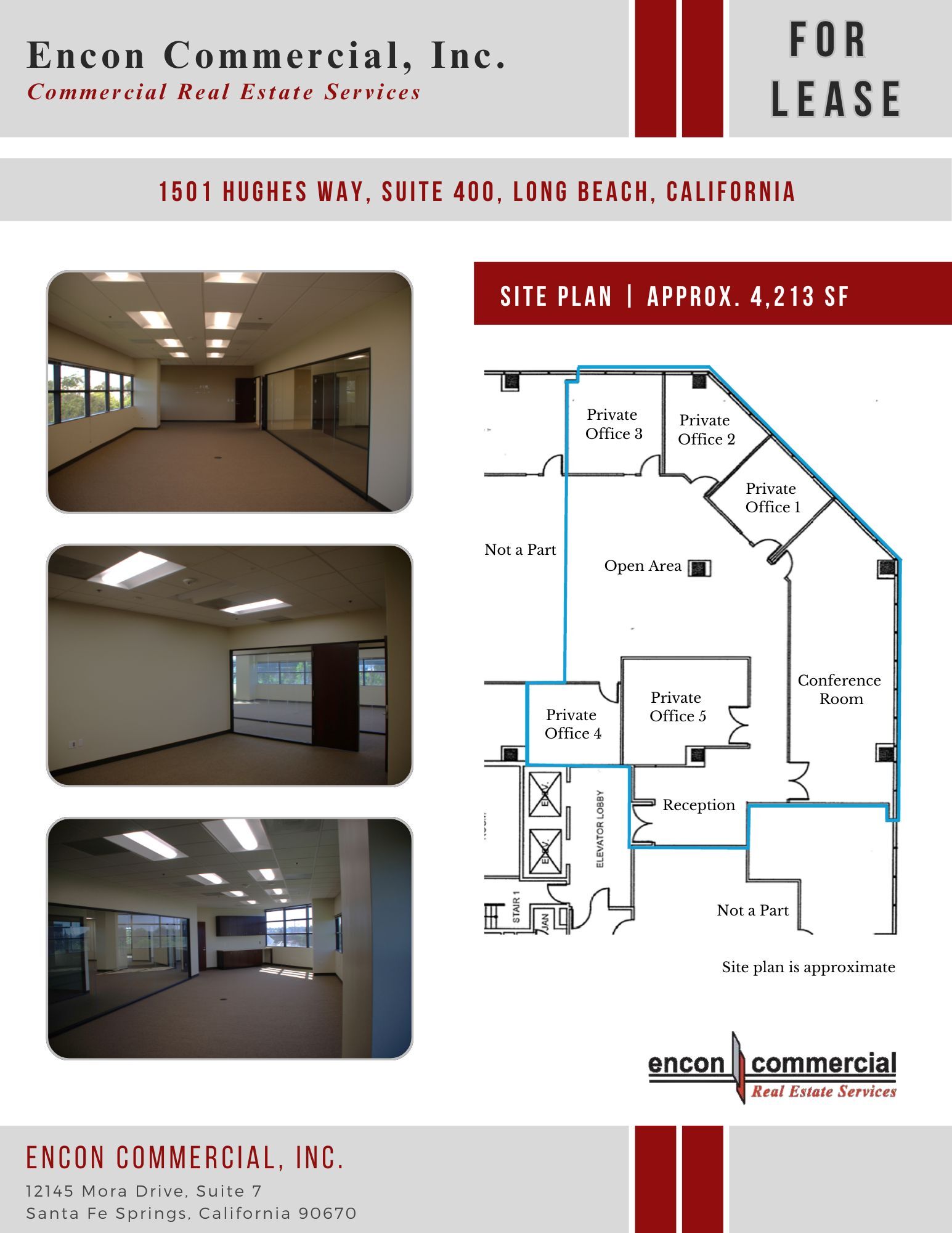 1501 Hughes Way, Long Beach, CA for lease Floor Plan- Image 1 of 14