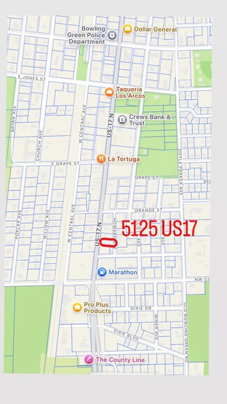 Plus de détails pour 5125 N Highway 17, Bowling Green, FL - Commerce de détail à vendre