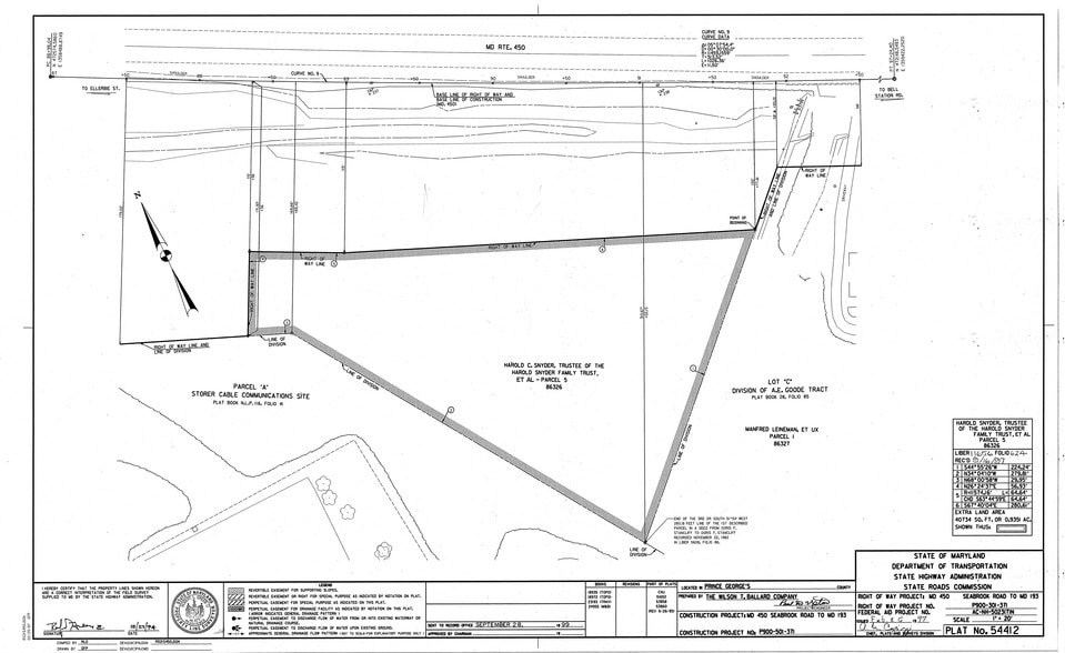 9601 Annapolis Rd, Lanham, MD à louer - Plan cadastral - Image 3 de 3