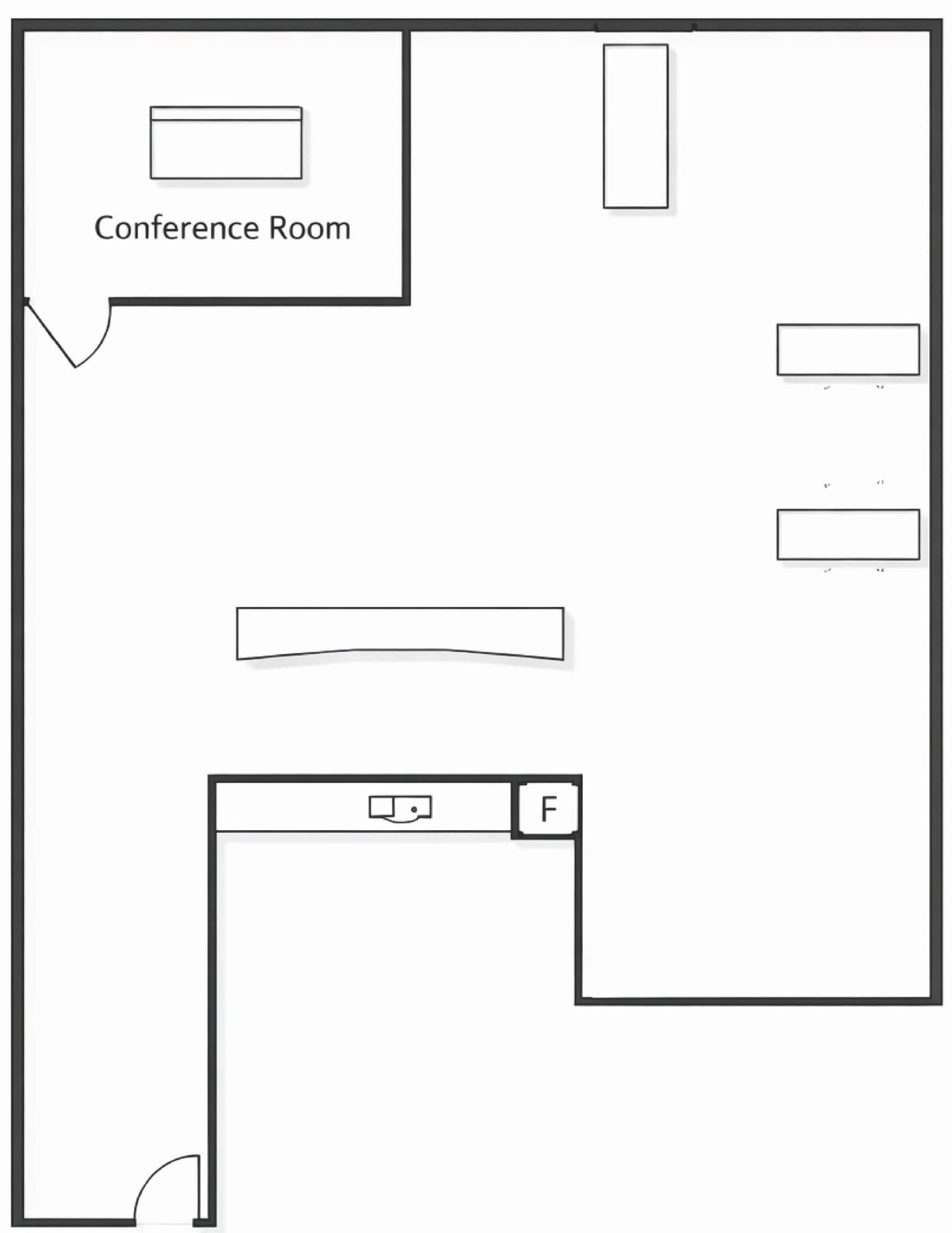 1801 Broadway, Denver, CO for lease Floor Plan- Image 1 of 1