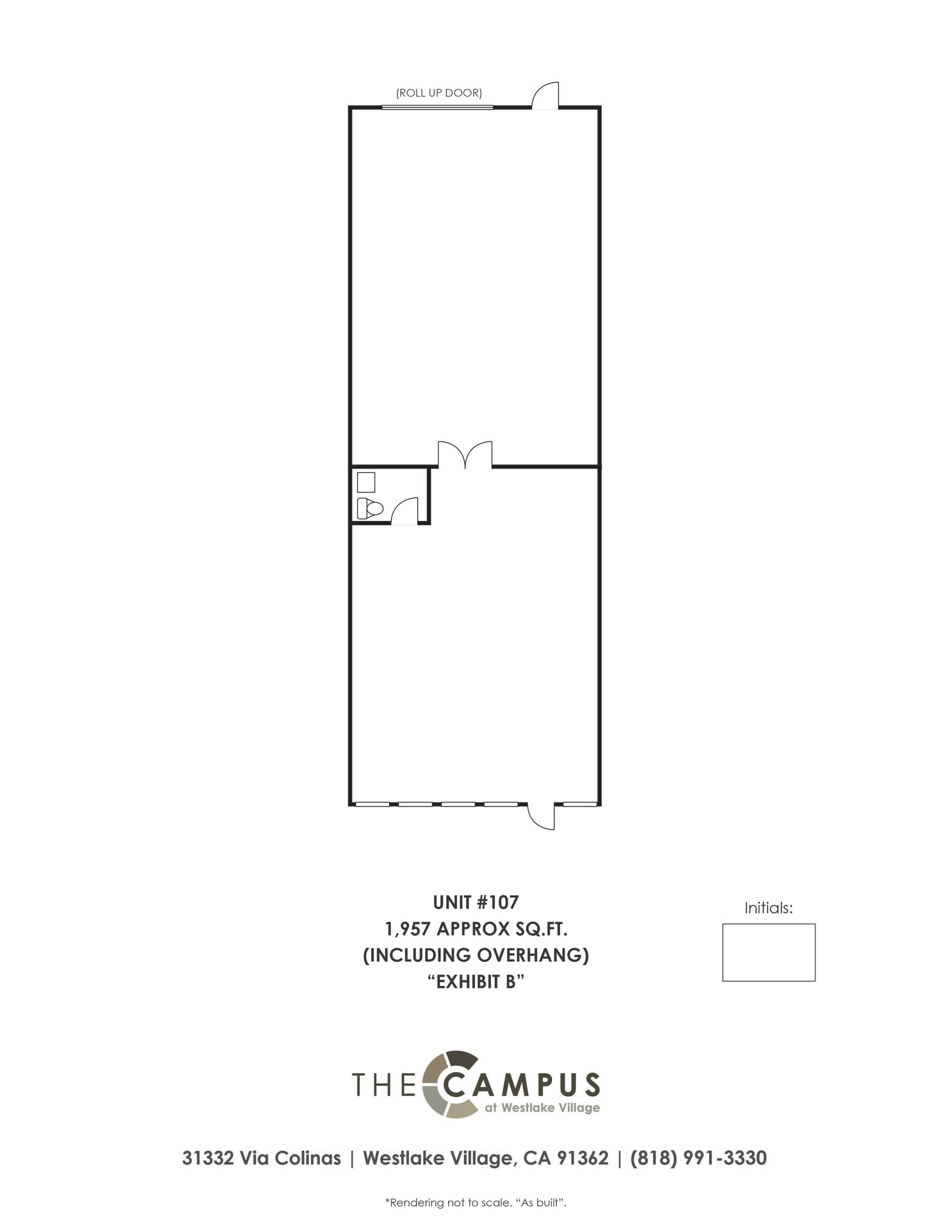 31304-31348 Via Colinas, Westlake Village, CA à louer Plan d’étage- Image 1 de 8