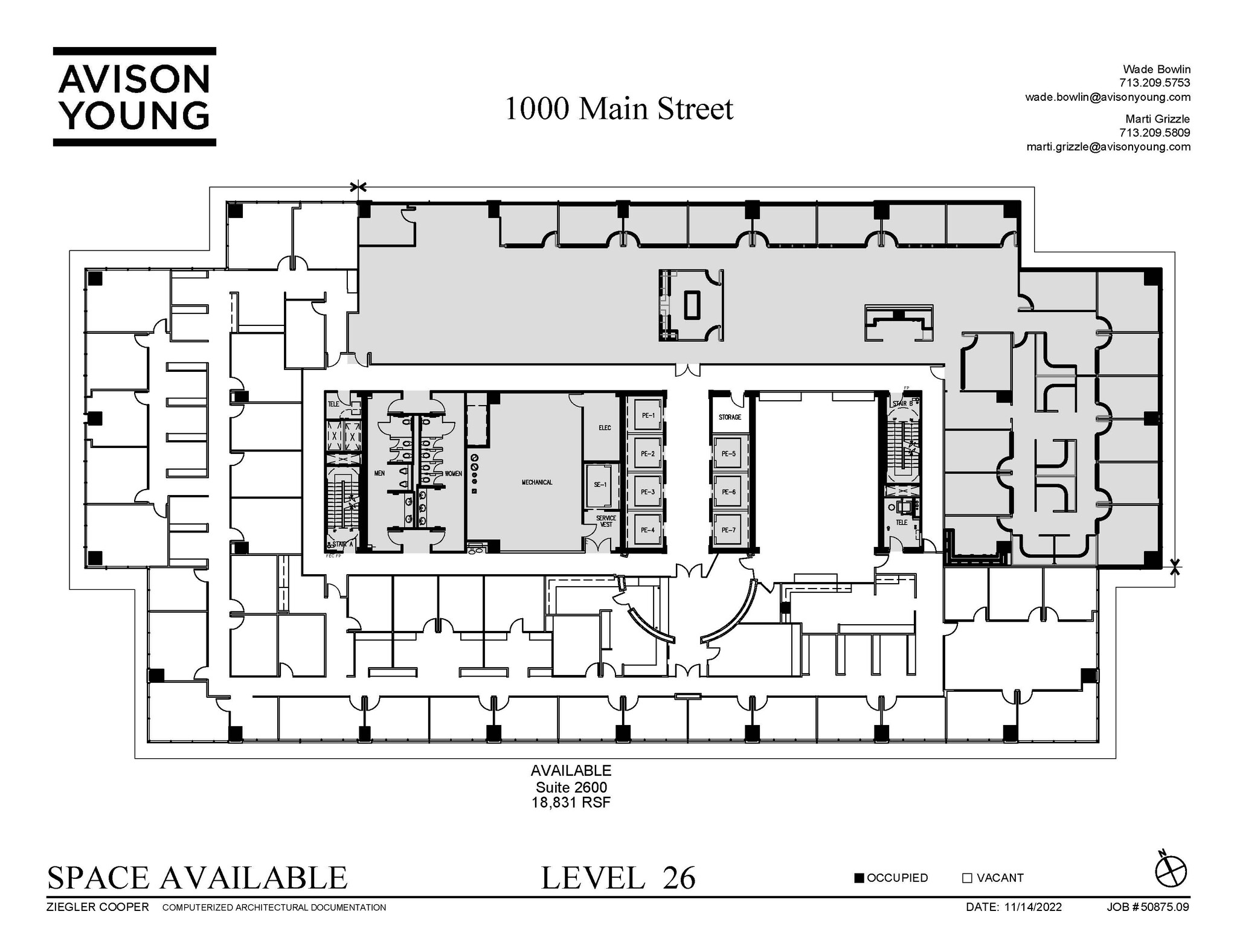 1000 Main St, Houston, TX for lease Building Photo- Image 1 of 1