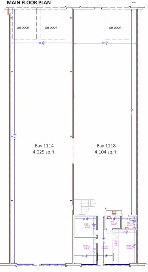 4316 64 Av SE, Calgary, AB T2C 2B3 - Unité 1114 -  - Plan d’étage - Image 1 of 2