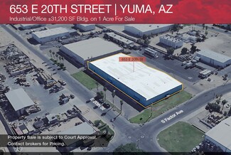 Plus de détails pour 653 E 20th St, Yuma, AZ - Industriel à vendre