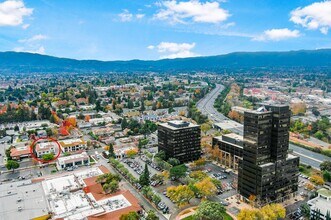 900 E Campbell Ave, Campbell, CA - Aerial  map view
