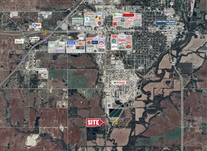 2845 NW Haverhill rd, El Dorado, KS - Aérien  Vue de la carte