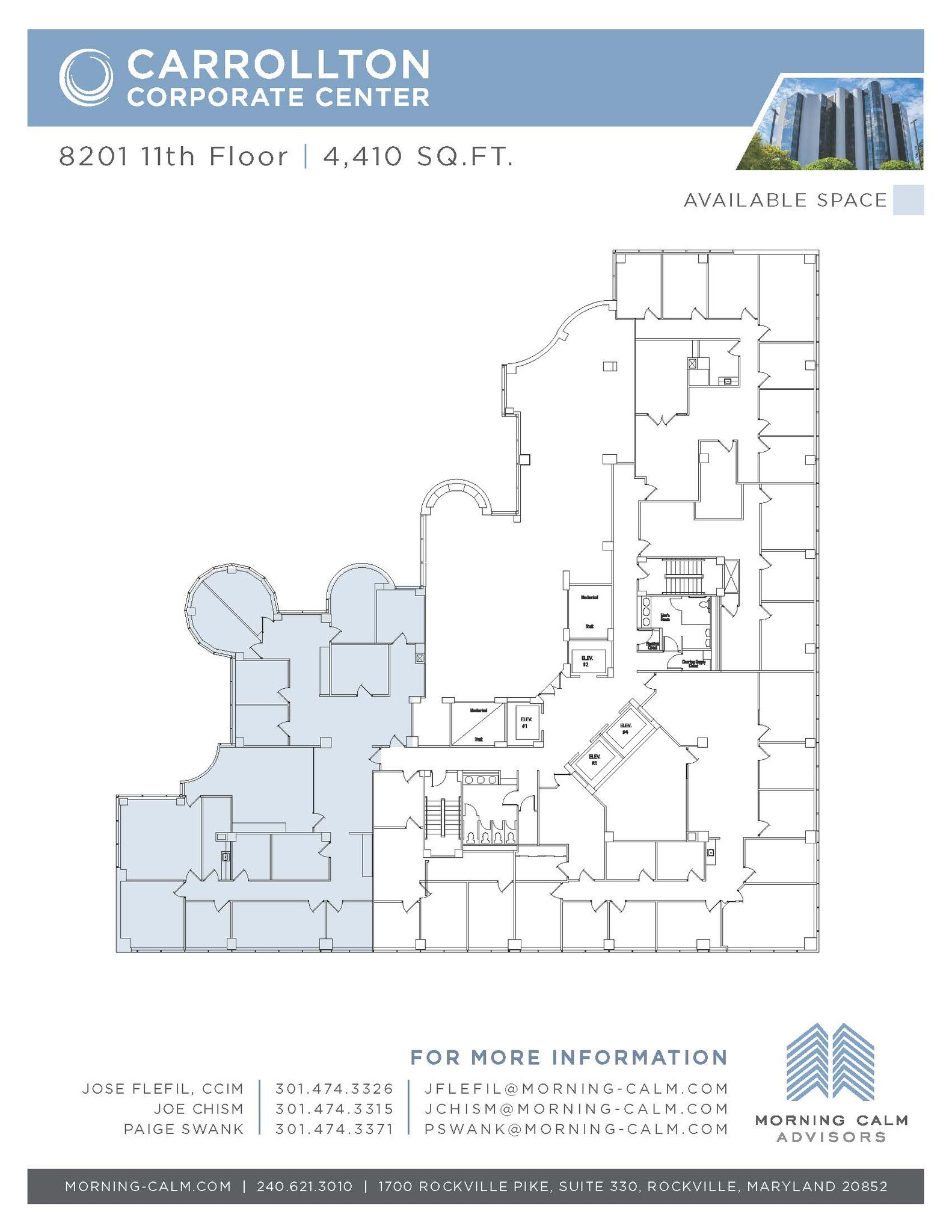 8201 Corporate Dr, Landover, MD for lease Floor Plan- Image 1 of 1
