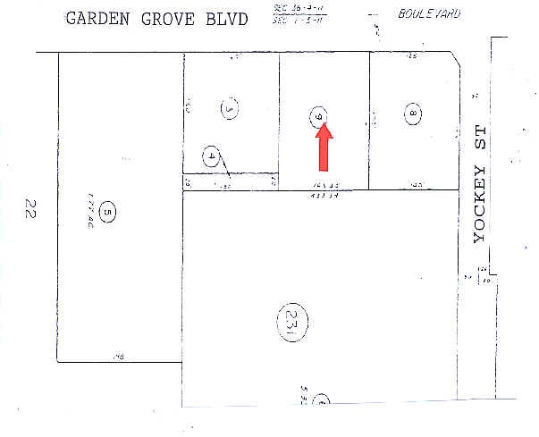 8862 Garden Grove Blvd, Garden Grove, CA à louer - Plan cadastral - Image 2 de 5