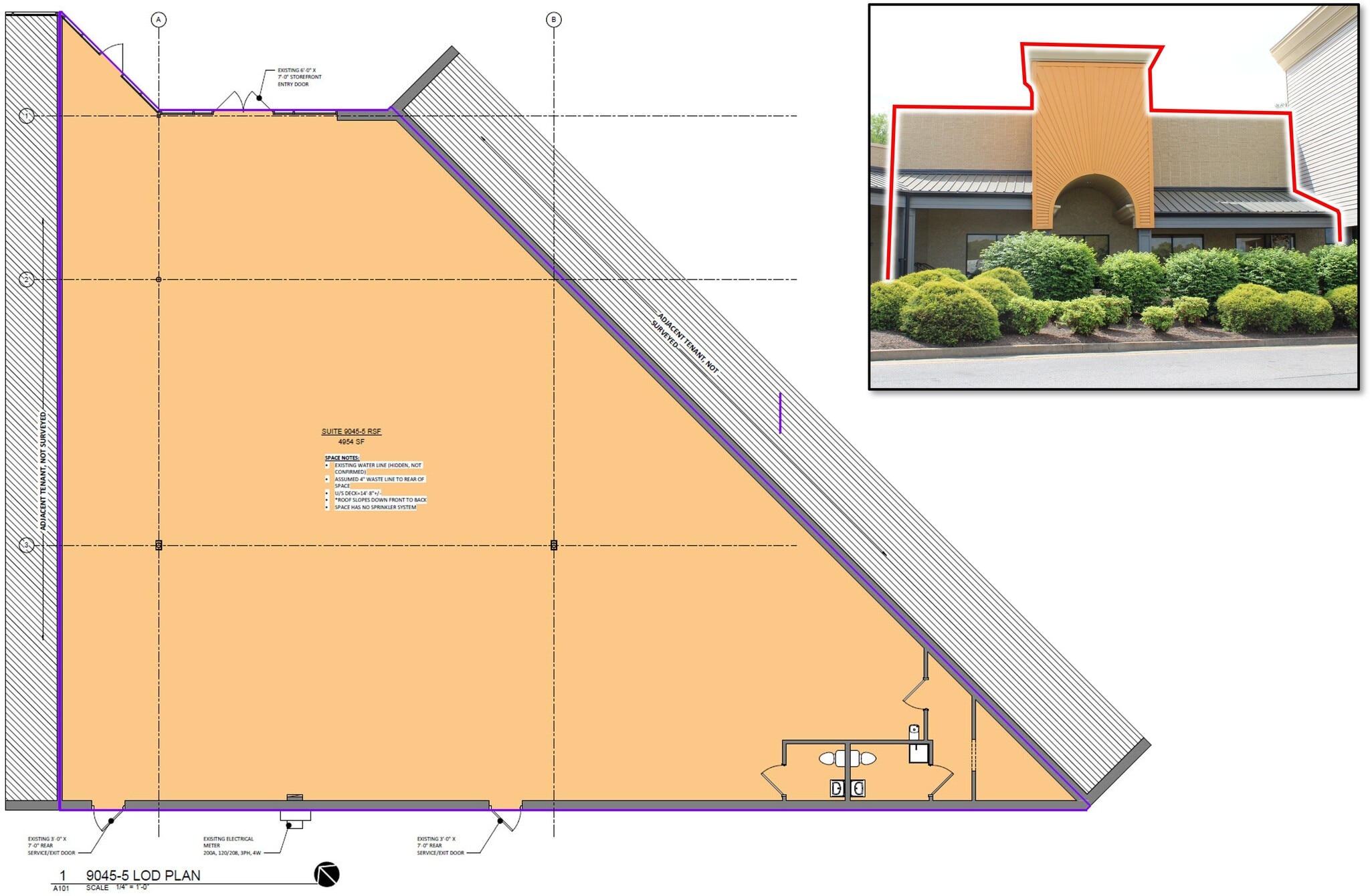 9031-9051 W Broad St, Richmond, VA for lease Floor Plan- Image 1 of 1