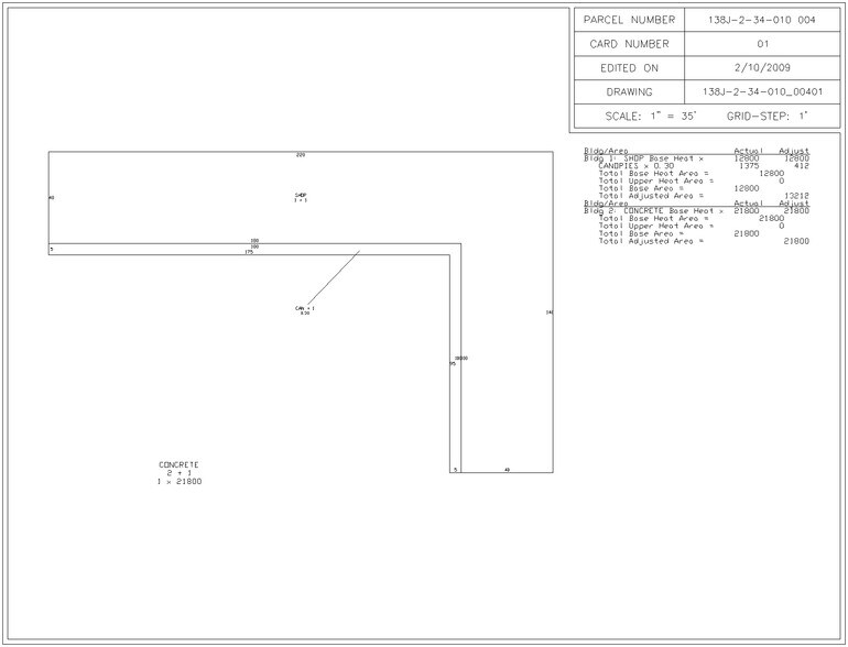 308 Hwy 90, Waveland, MS à vendre - Plan cadastral - Image 3 de 3
