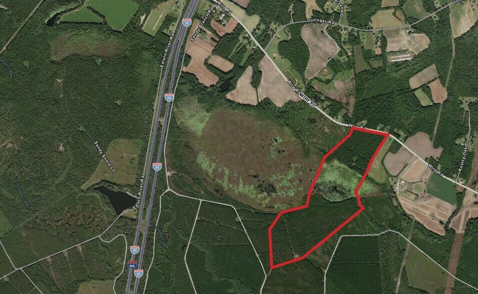 Wire Rd @ Interstate 95, Reevesville, SC for sale - Primary Photo - Image 1 of 1