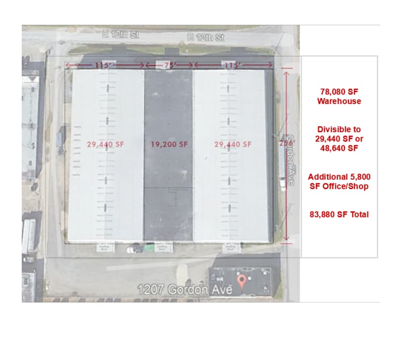 1207 Gordon Ave, Richmond, VA for lease Floor Plan- Image 1 of 1