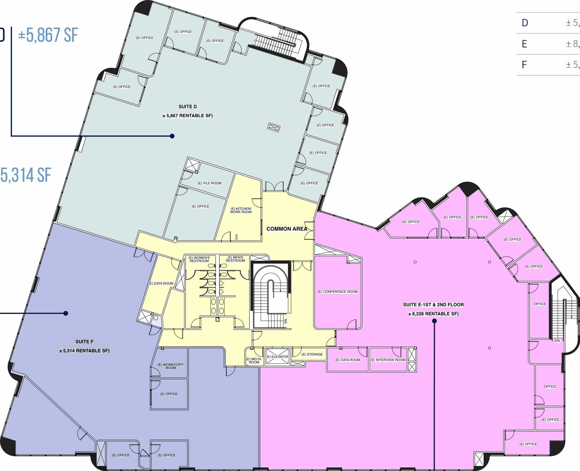 6550 Hollister Ave, Goleta, CA à louer Plan d’étage- Image 1 de 1