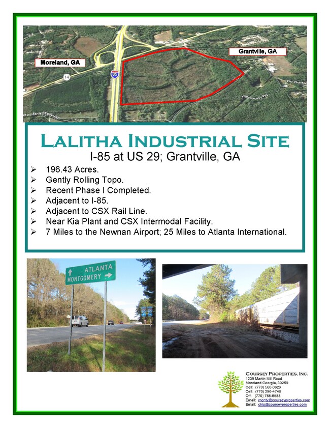 More details for US Route 29 & Interstate 85, Grantville, GA - Land for Sale