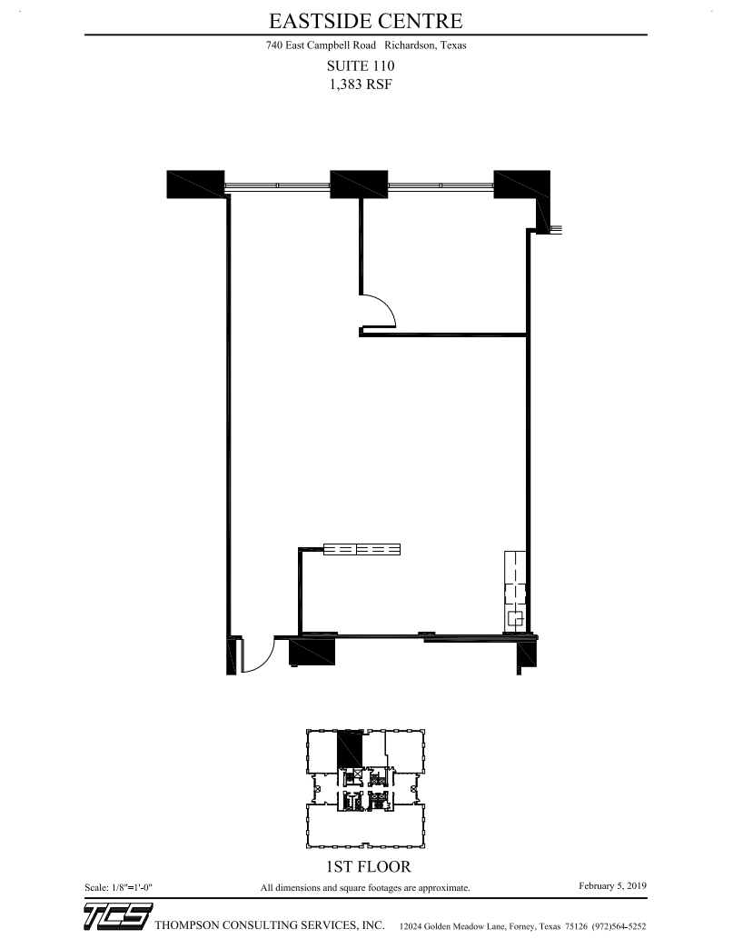 740 E Campbell Rd, Richardson, TX for lease Floor Plan- Image 1 of 1