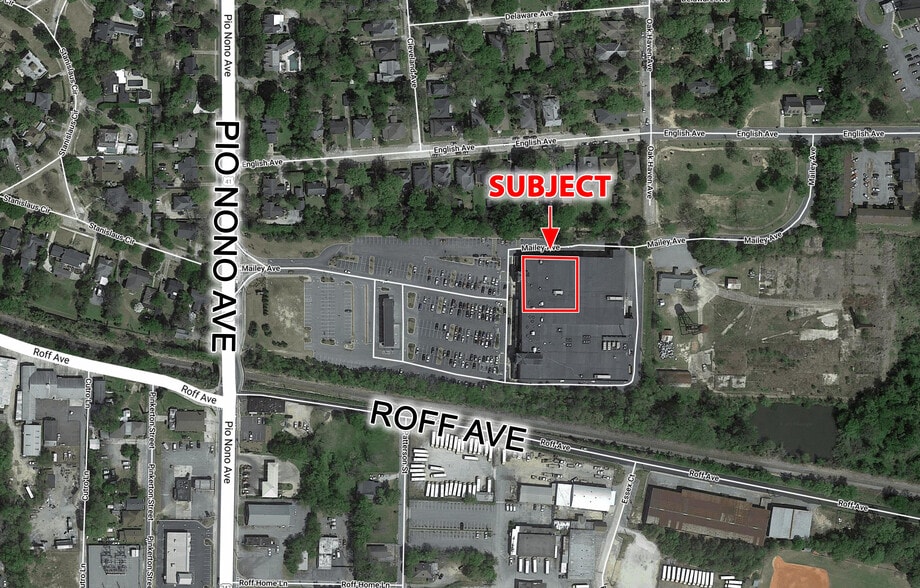 400 Pio Nono Ave, Macon-Bibb, GA for lease - Aerial - Image 1 of 3