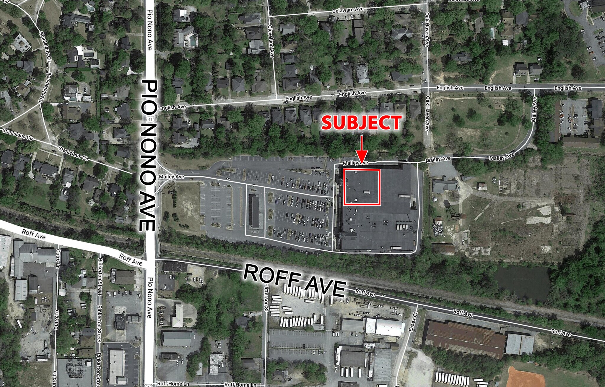 400 Pio Nono Ave, Macon-Bibb, GA à louer Aérien- Image 1 de 4