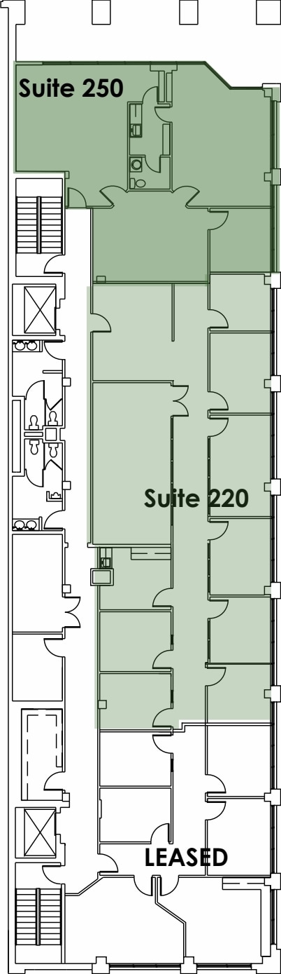 327 Congress Ave, Austin, TX à louer Plan d’étage- Image 1 de 1