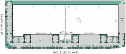 1001 Doubleday Ave, Ontario, CA à louer Plan de site- Image 1 de 1