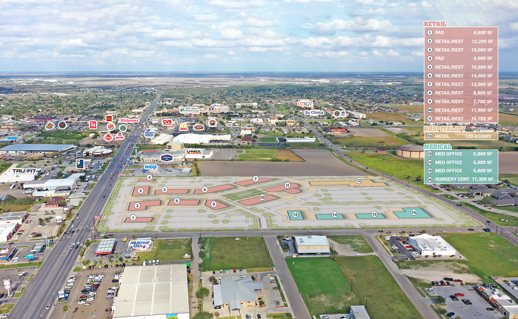 Ed Carey Dr, Harlingen, TX for lease Building Photo- Image 1 of 8