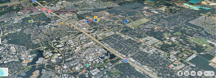 13075 Palace, Conroe, TX - Aérien Vue de la carte - Image1