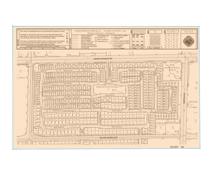 1008 Devon Creek Ave, Henderson, NV à vendre - Plan cadastral - Image 1 de 2