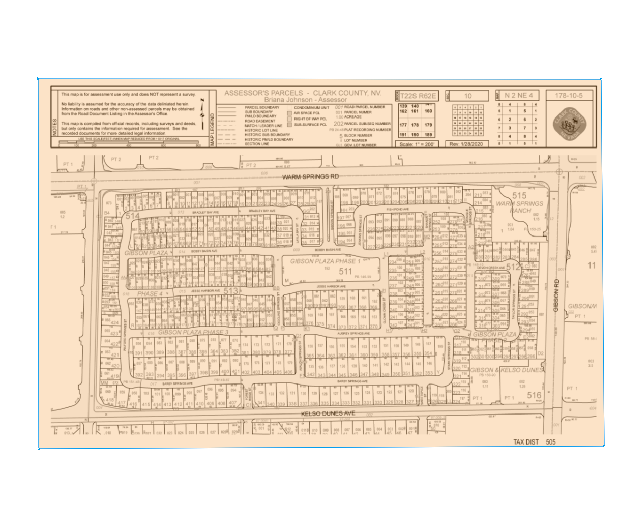 1008 Devon Creek Ave, Henderson, NV à vendre Plan cadastral- Image 1 de 3