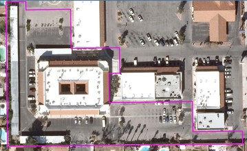 222-228 S Rainbow Blvd, Las Vegas, NV - aerial  map view