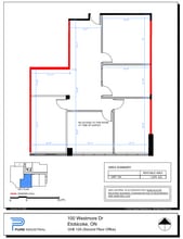100 Westmore Dr, Toronto, ON for lease Floor Plan- Image 1 of 1