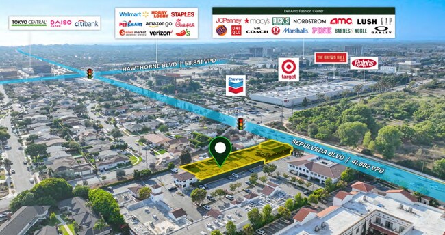 Plus de détails pour 3304-3314 Sepulveda Blvd, Torrance, CA - Terrain à louer