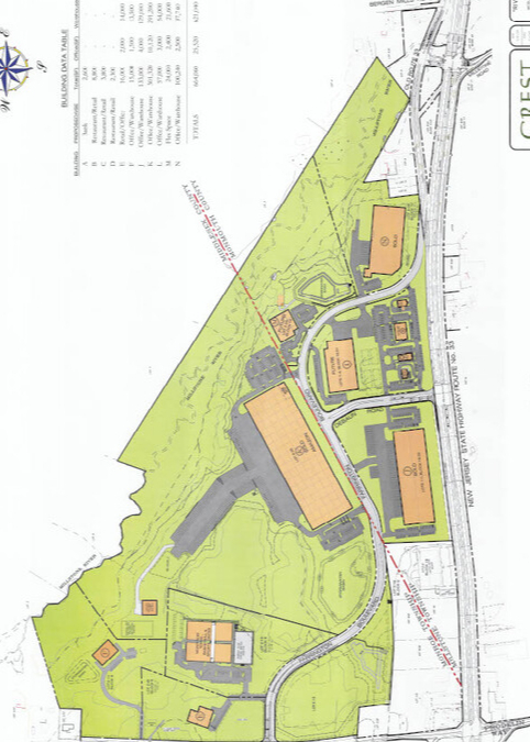 Jamesburg-Perrineville Rd, Monroe Township, NJ à vendre Plan de site- Image 1 de 1