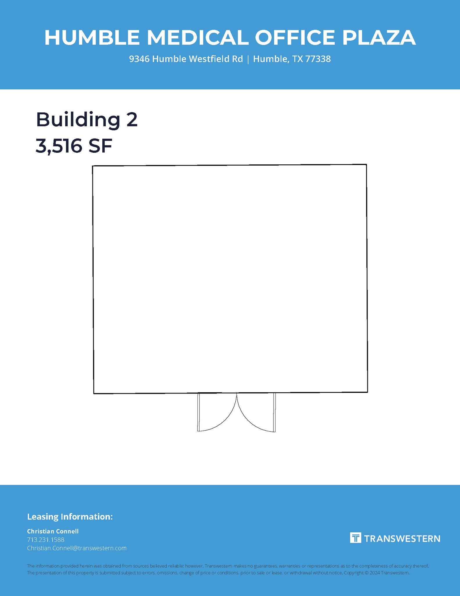 19451 Hightower Ln, Humble, TX for lease Floor Plan- Image 1 of 1