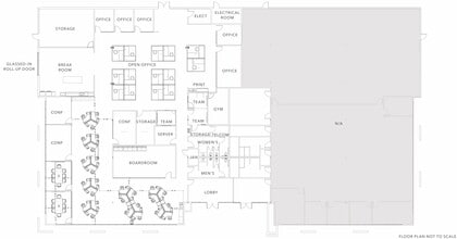 4101-4151 Burton Dr, Santa Clara, CA for lease Floor Plan- Image 1 of 6