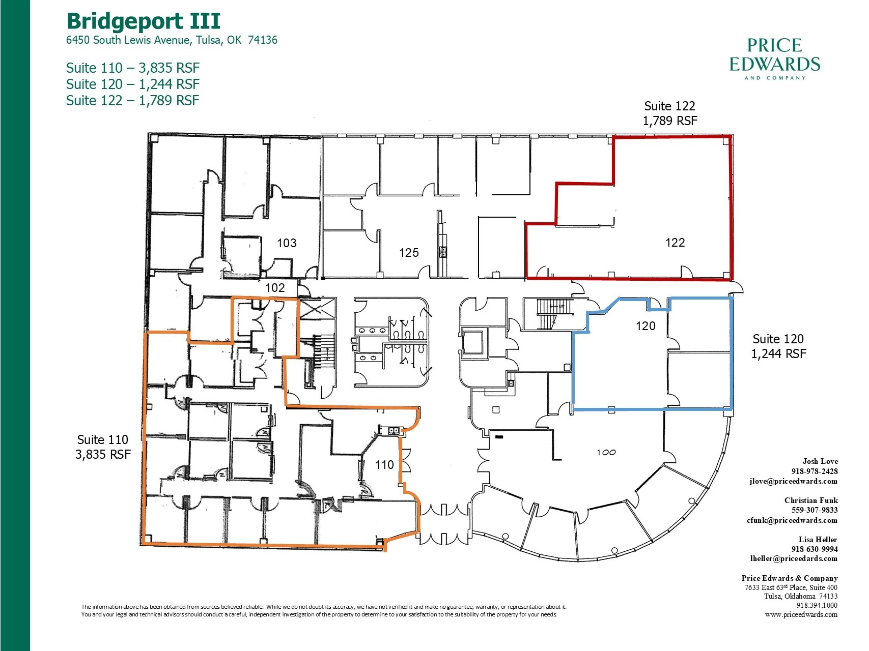 6450 S Lewis Ave, Tulsa, OK for lease Floor Plan- Image 1 of 1