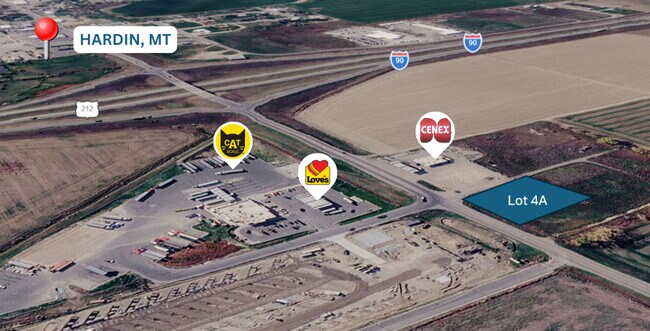 Plus de détails pour Hardin Lot 4A 47 hwy, Hardin, MT - Terrain à vendre