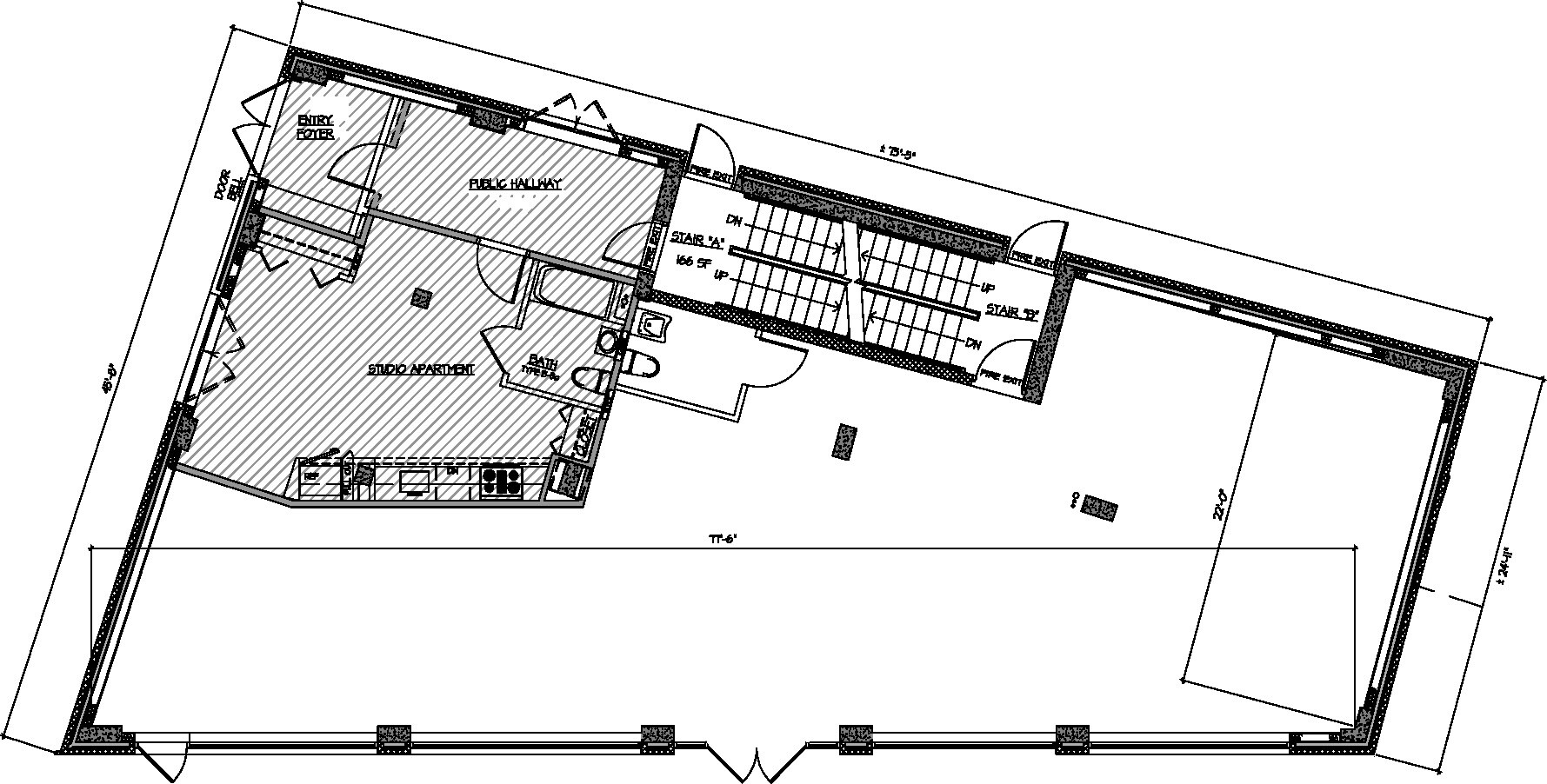 63-09 Flushing Ave, Maspeth, NY for lease Floor Plan- Image 1 of 2