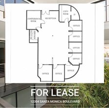 12304 Santa Monica Blvd, Los Angeles, CA à louer Plan d’étage- Image 1 de 1