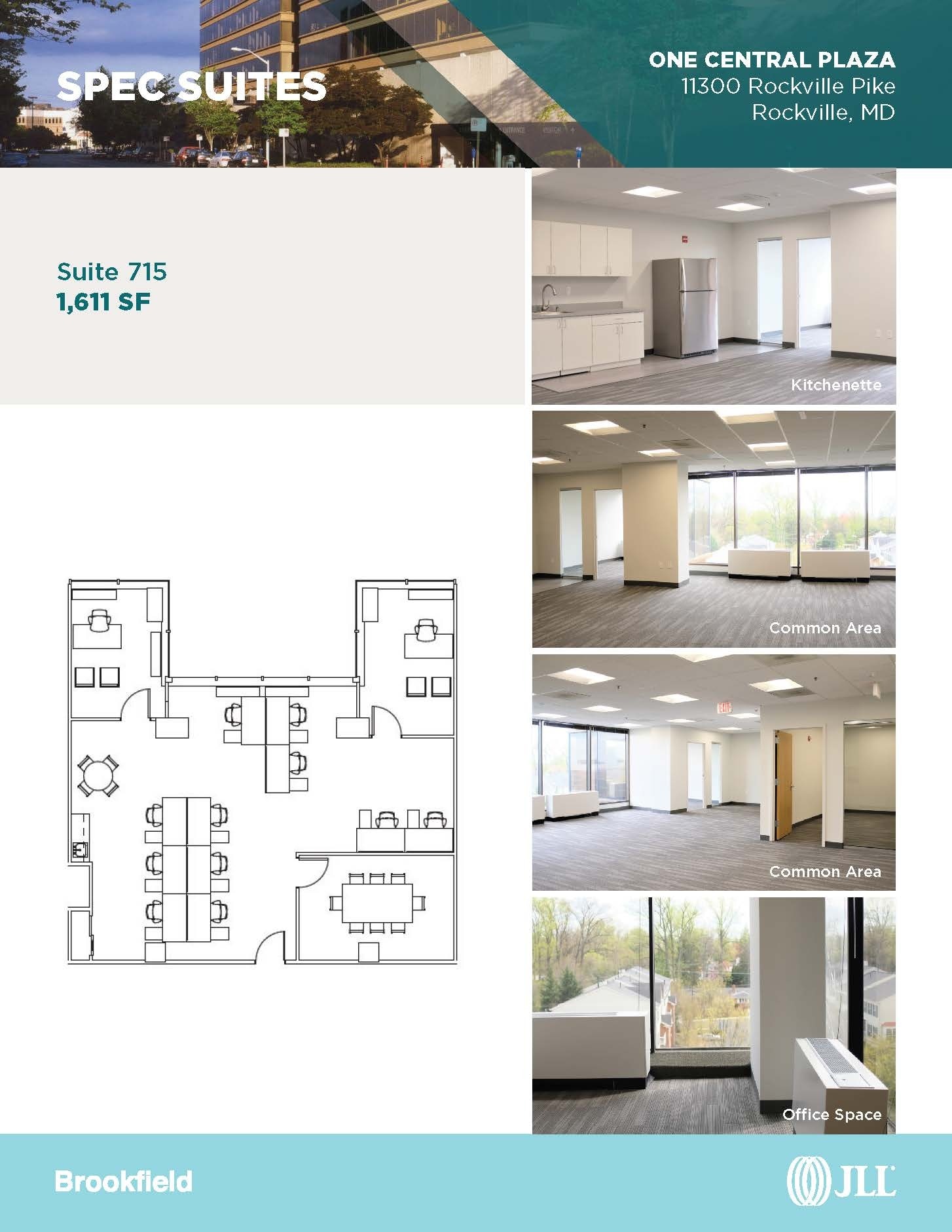 11300 Rockville Pike, North Bethesda, MD à louer Plan d’étage- Image 1 de 6