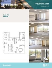 11300 Rockville Pike, North Bethesda, MD à louer Plan d’étage- Image 1 de 6