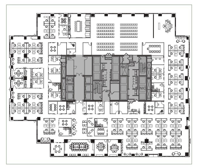500 W Monroe St, Chicago, IL à louer Plan d’étage- Image 1 de 1