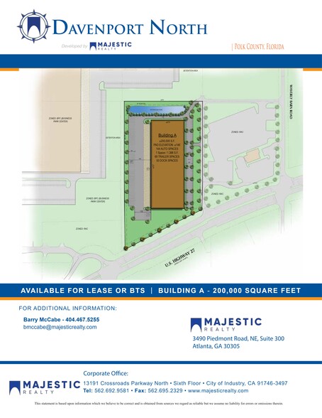 Interstate 4 & I 27, Davenport, FL for lease - Site Plan - Image 3 of 3