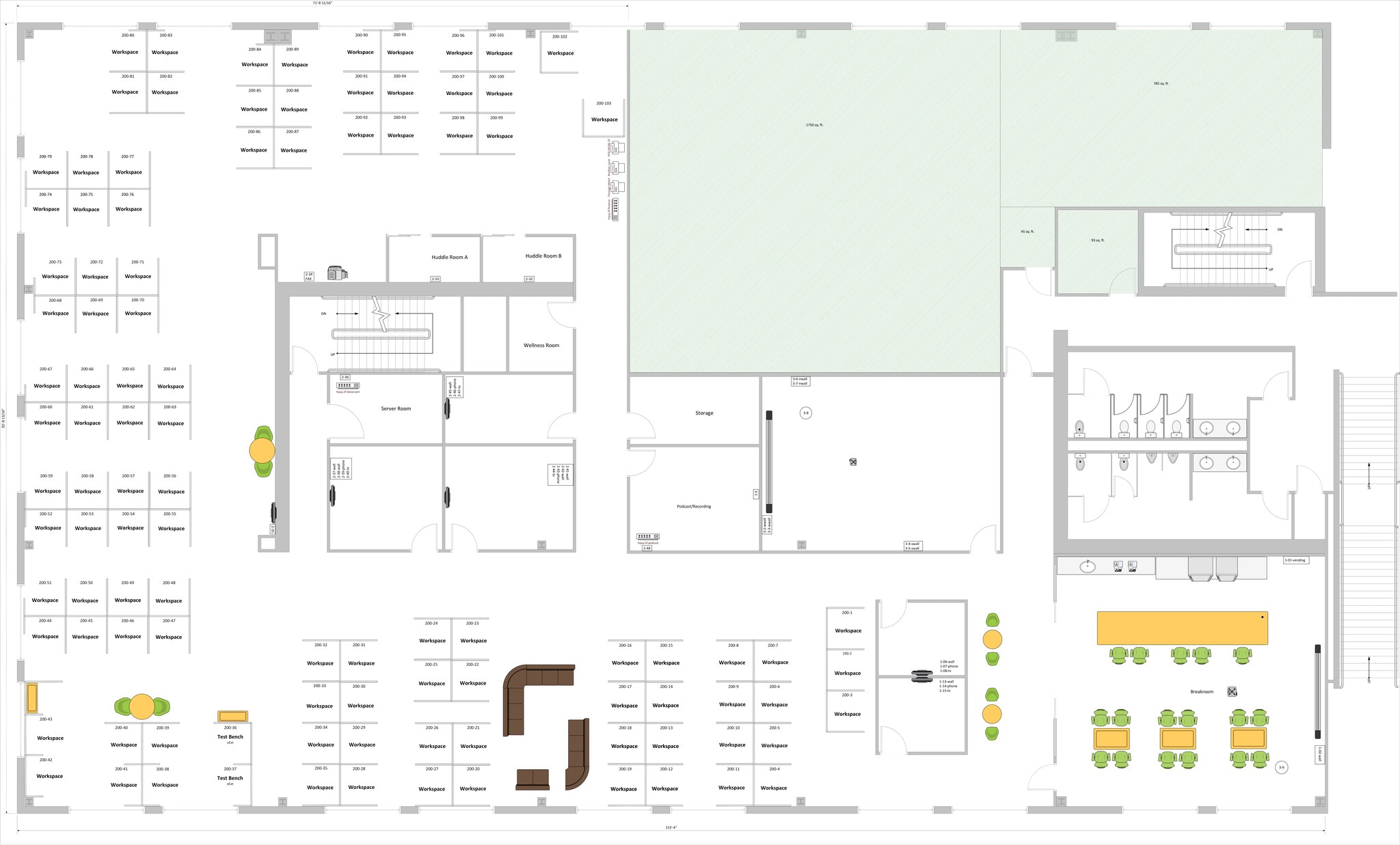 9600 NE Cascades Pky, Portland, OR for lease Floor Plan- Image 1 of 1