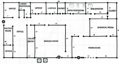 7381 Hawkinsville Rd, Macon-Bibb, GA à louer Plan d’étage- Image 1 de 1